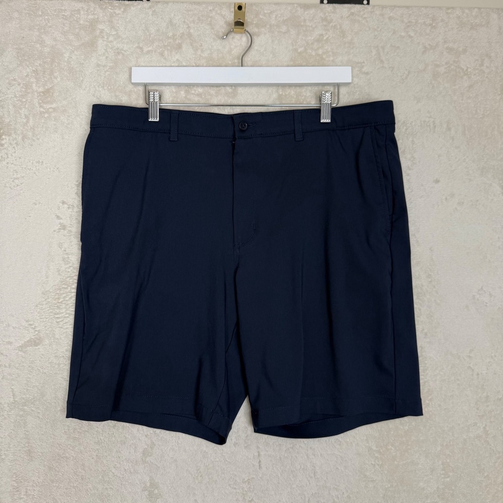 Jack Nicklaus Mens Navy Blue Performance Golf Shorts Size 38 Golden Bear Stretch